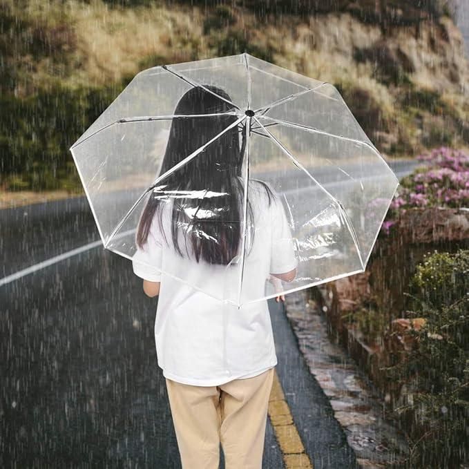 See Through Transparent Umbrella