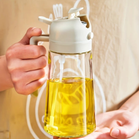 Sprayable And Pourable Oil Bottle