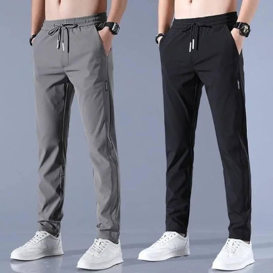 Combo of Men's NS Lycra Track Pants - Pack of 2