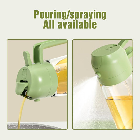 Sprayable And Pourable Oil Bottle