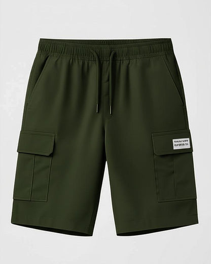 Men's Cotton Casual Cargo Shorts - Pack of 3